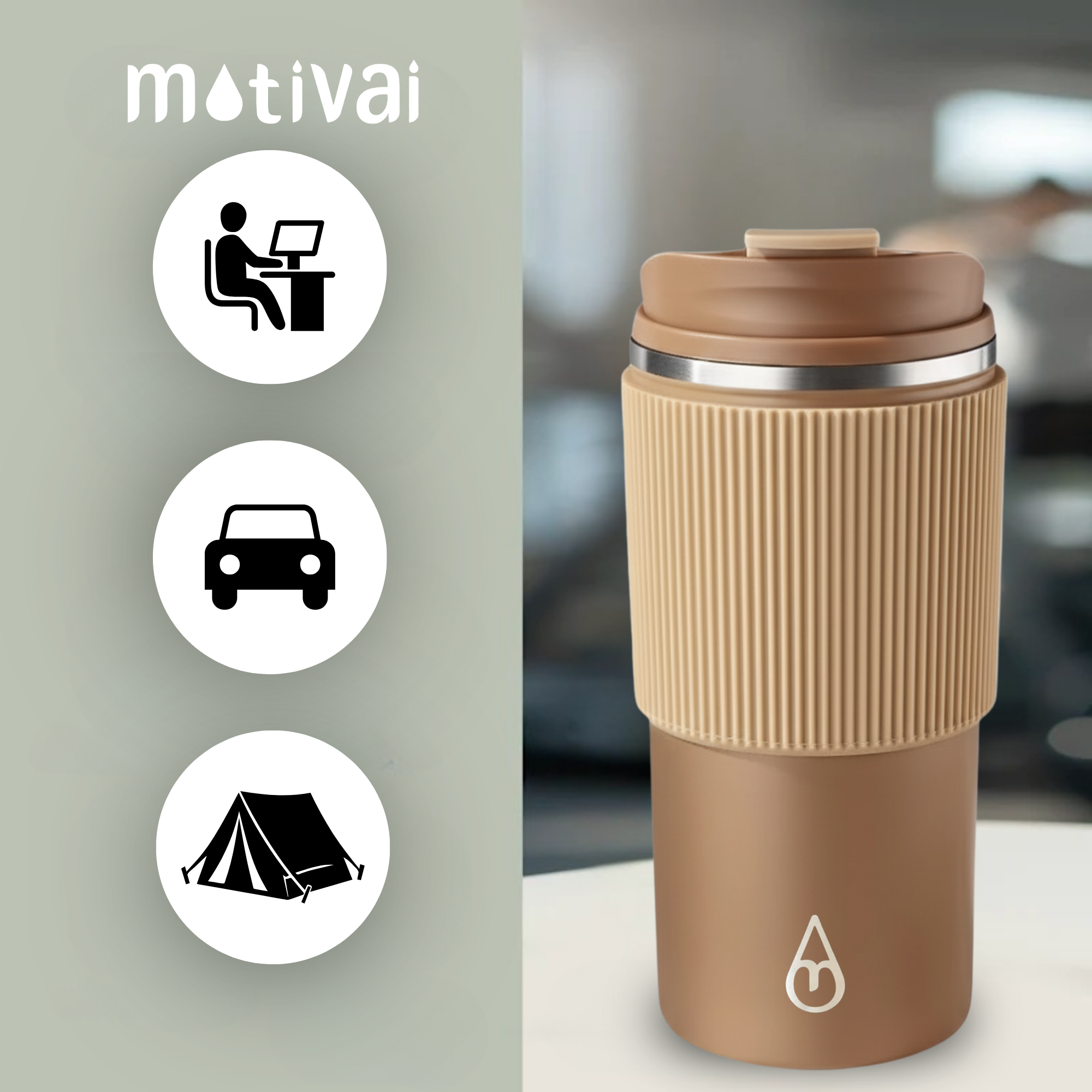 RVS Thermosbeker To Go