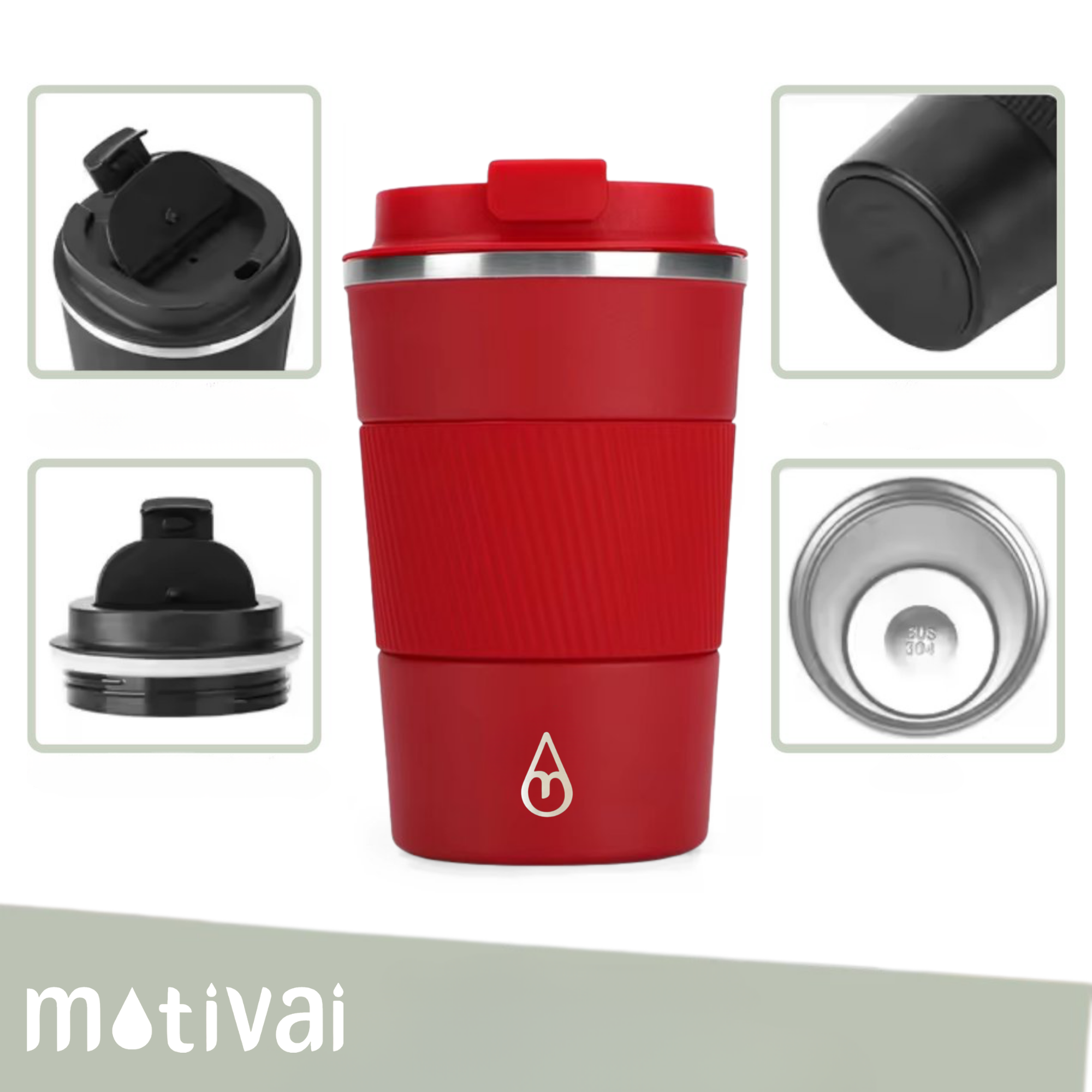 RVS Thermosbeker To Go