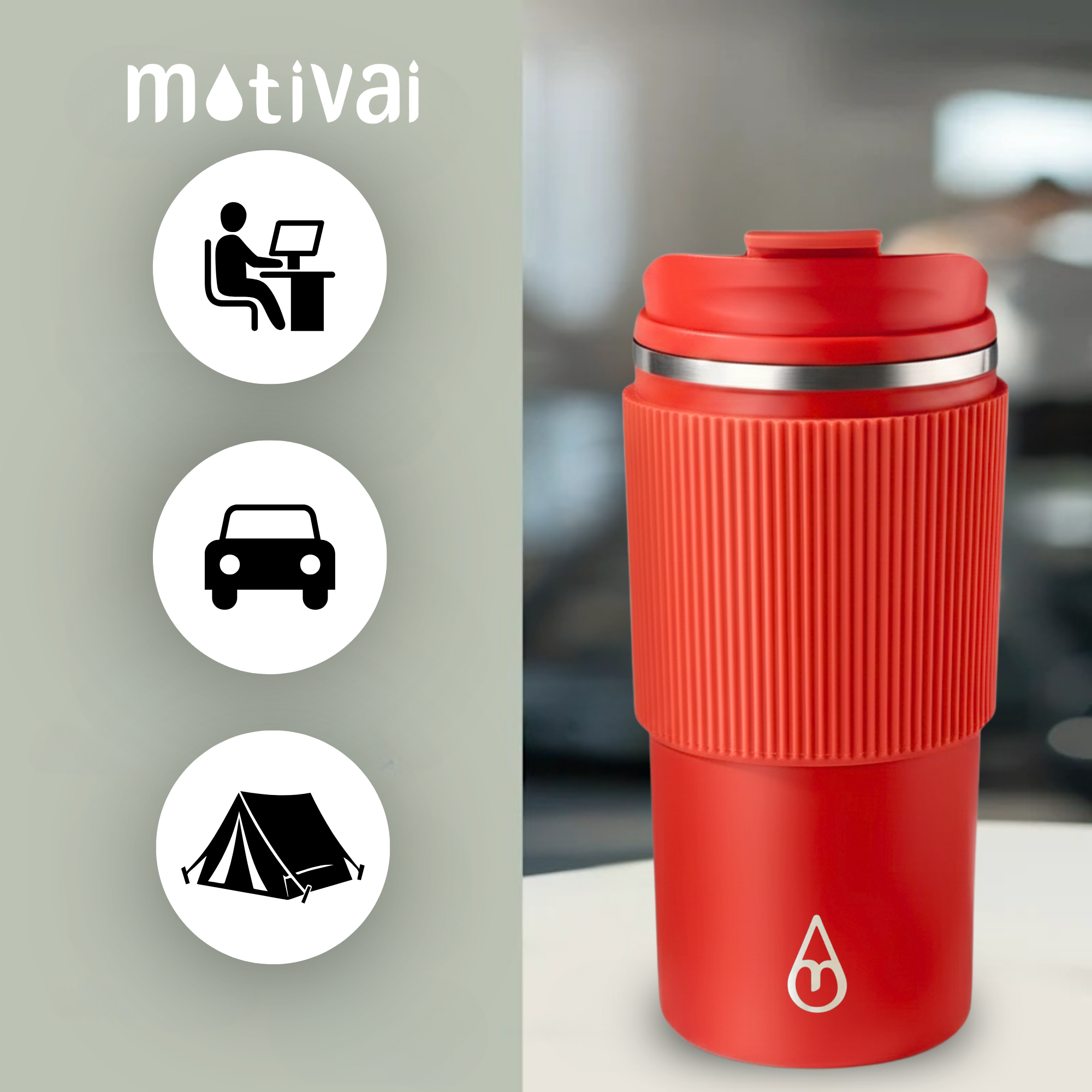 RVS Thermosbeker To Go